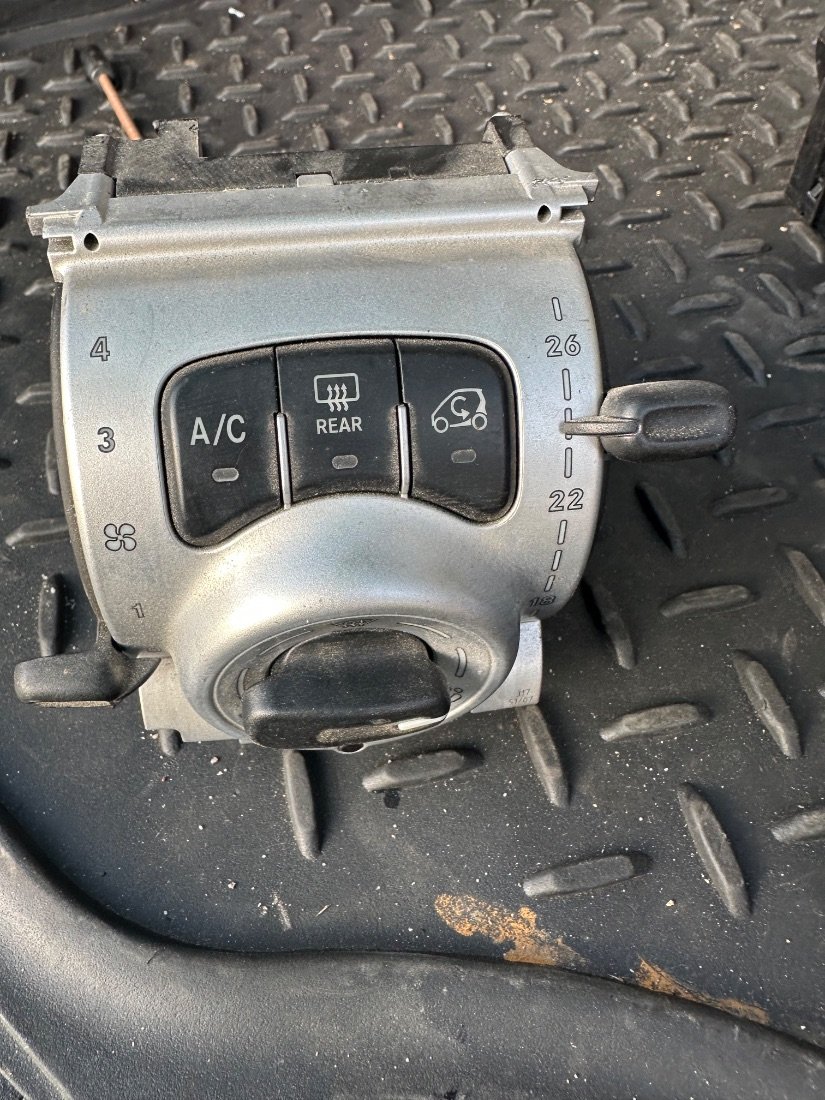 Блок управления печки / климат-контроля